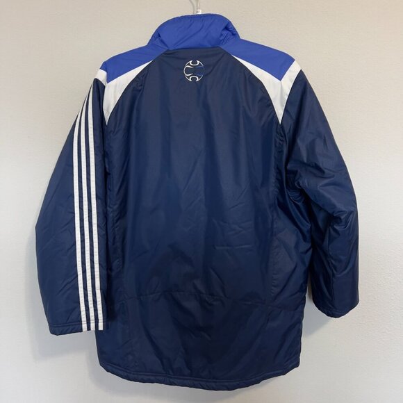 507 Adidas Chelsea 2007 Full Zip Jacket Size Large Color Blue - Picture 4 of 5